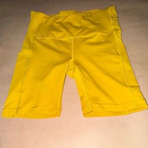 Yellow athleta leggings size small